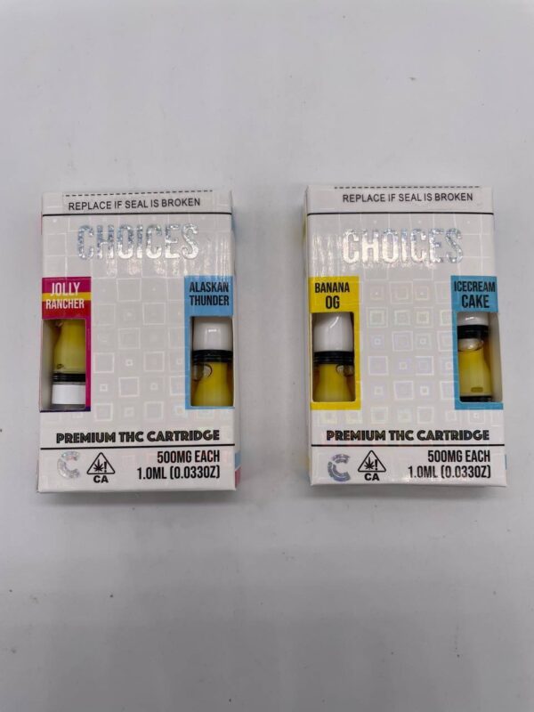 Choice Carts 2g disposable